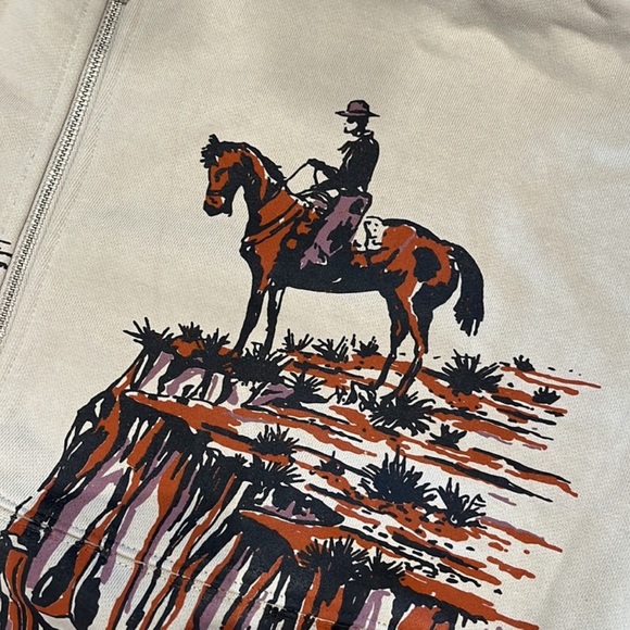 Spirit Jersey NWT unisex large (women size down) Road to nowhere zip up hoodie - Picture 5 of 5